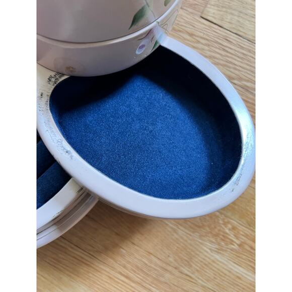 Vintage Wooden Sliding Tray Jewelry Organizer - Picture 8 of 13